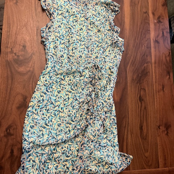 Sam Edelman Ruched Ruffle Mini Dress - Picture 7 of 8